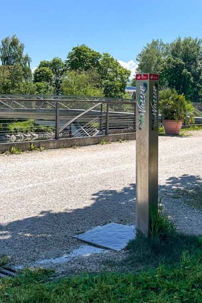 Trinkwasser-Säule Mangfallpark Nord