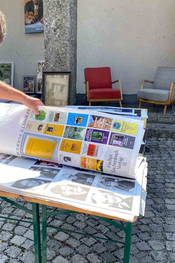 Plakat - Raritäten - Markt in der Städtischen Galerie