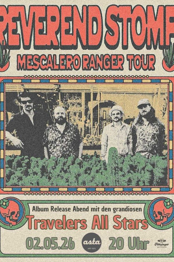 Reverend Stomp, Travelers All Stars -LIVE- in der Asta