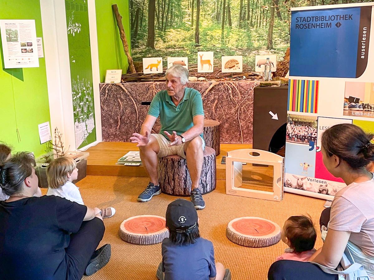 Lesespaß im Holztechnischen Museum
