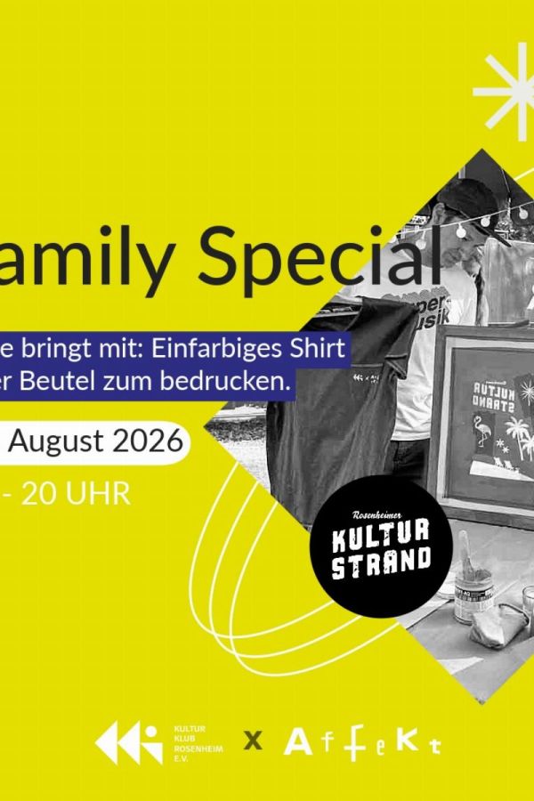 Familien-Workshop beim Kulturstrand