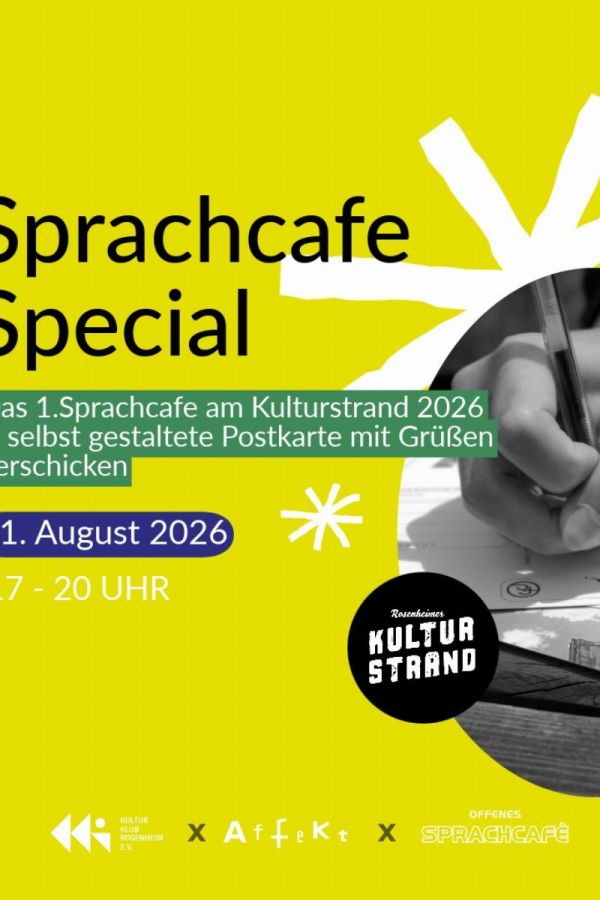Sprachcafe Workshop beim Kulturstrand