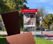 Städtische Galerie Ausstellung Peter Casagrande außen
