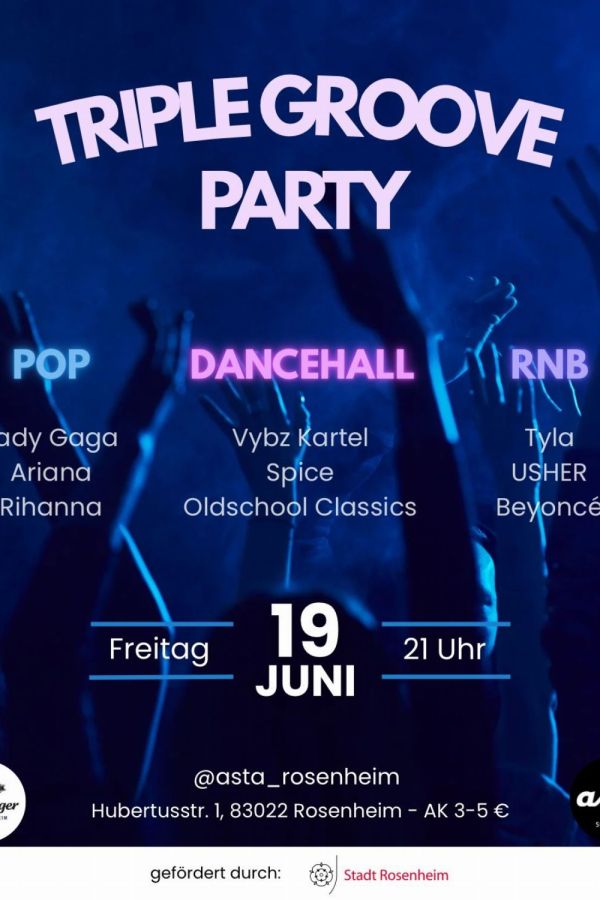 Triple Groove Party Asta Kneipe