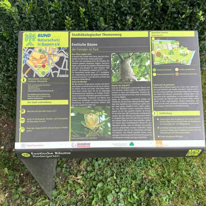 Bund Naturschutz Tafel