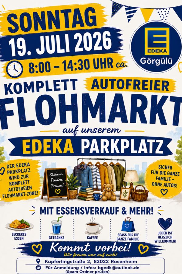 Flohmarkt Edeka Küpferlingstraße