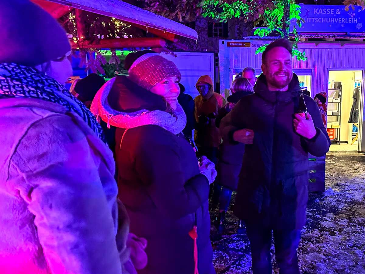 Eröffnung Rosenheimer Winterzauber im Salingarten