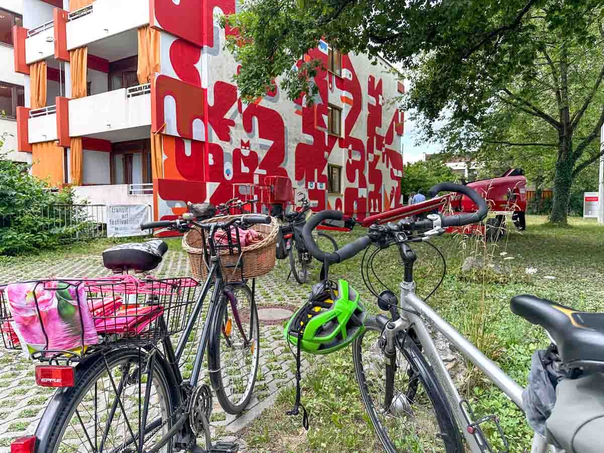 Mit dem Fahrrad zu den TransitArt Wänden - Mural Rides