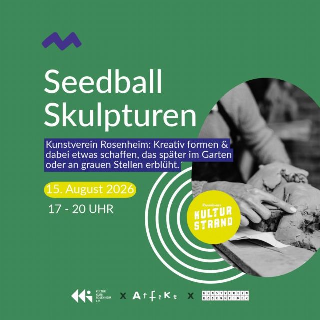 Seedballs Skulpturen Workshop am Kulturstrand