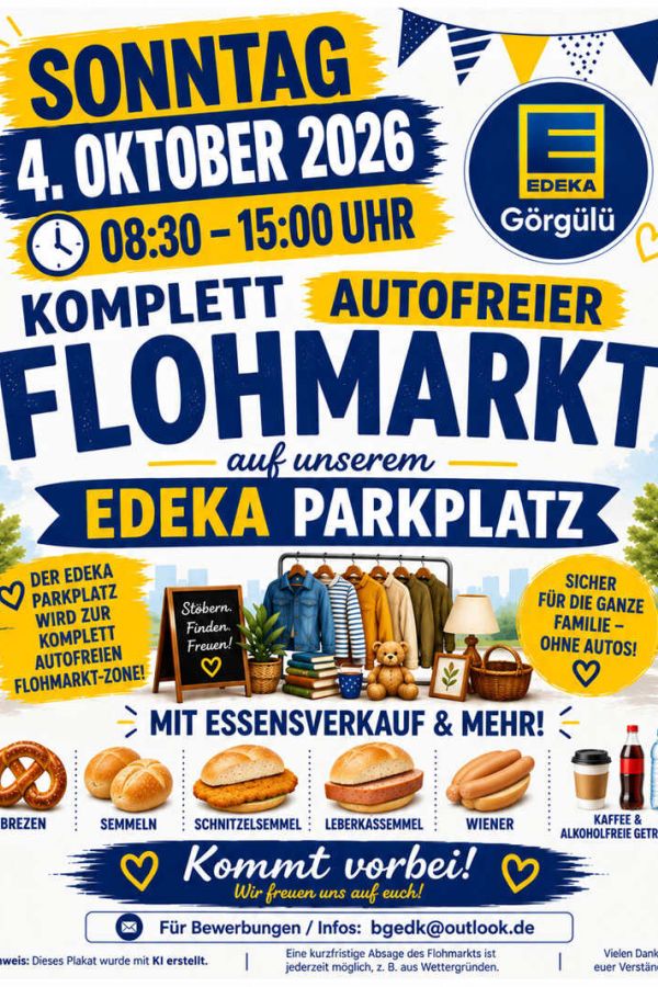 Flohmarkt Edeka Küpferlingstraße