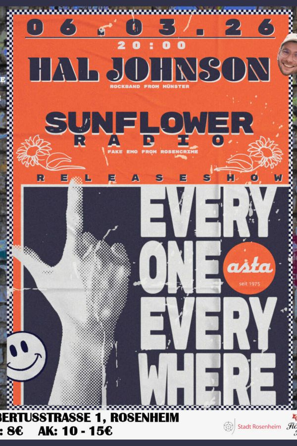 Hal Johnson & Sunflower Radio LIVE in der Asta