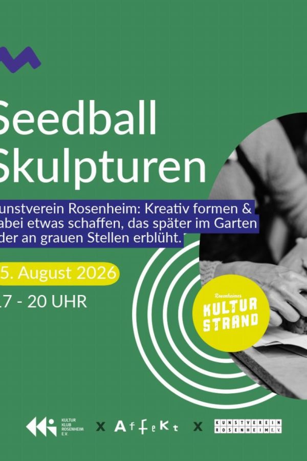 Seedballs Skulpturen Workshop am Kulturstrand