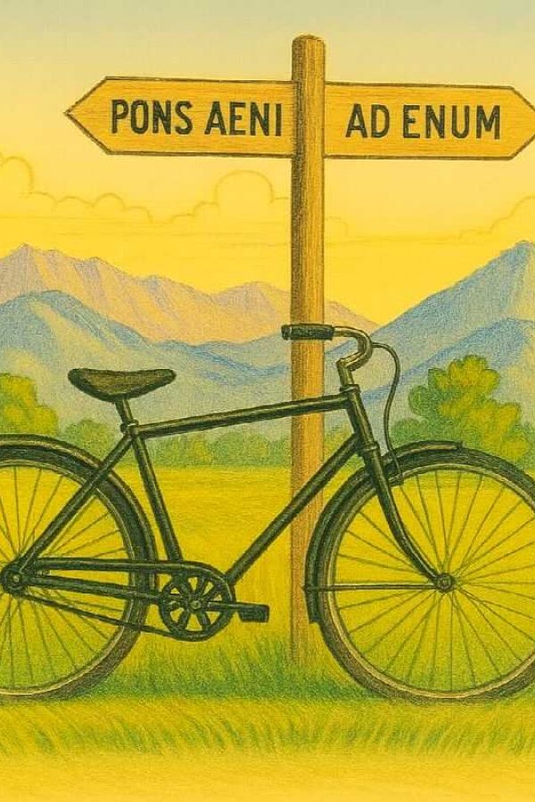 Mit dem Fahrrad in die Römerzeit