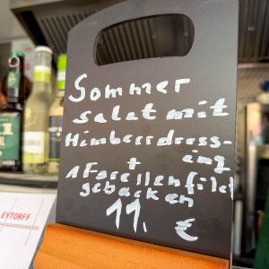 Sommersalat mit Forellenfilet 01