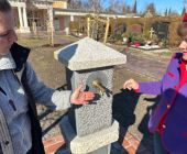 Einweihung Trinkwasserbrunnen im Friedhof Rosenheim