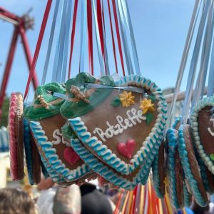 Herbstfest Rosenheim Lebkuchenherzen