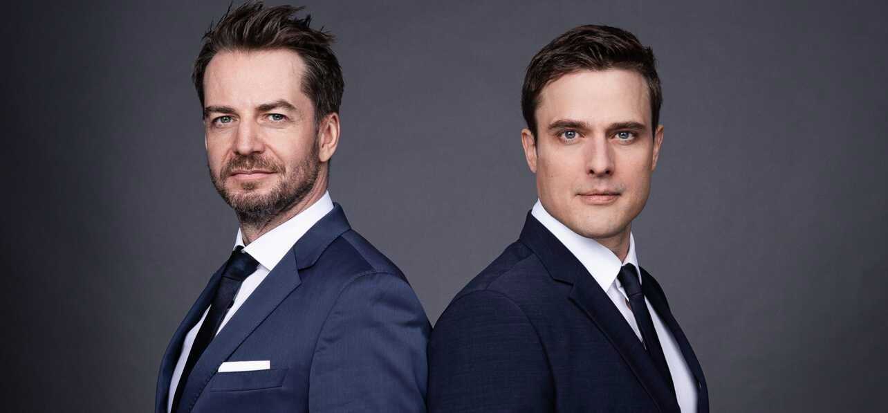 Alexander Stevens & Constantin Schreiber im KU'KO