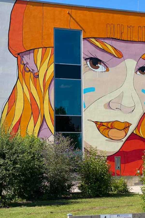 Transit Art StreetArt Kunst in Rosenheim