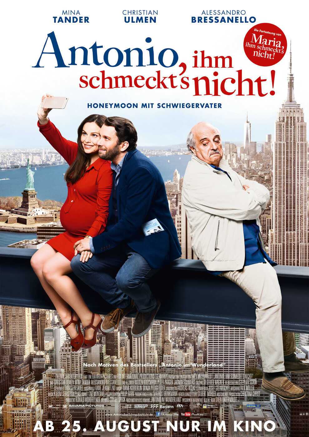 Antonio, ihm schmeckt’s nicht! läuft beim OpenAir Kino Rosenheim