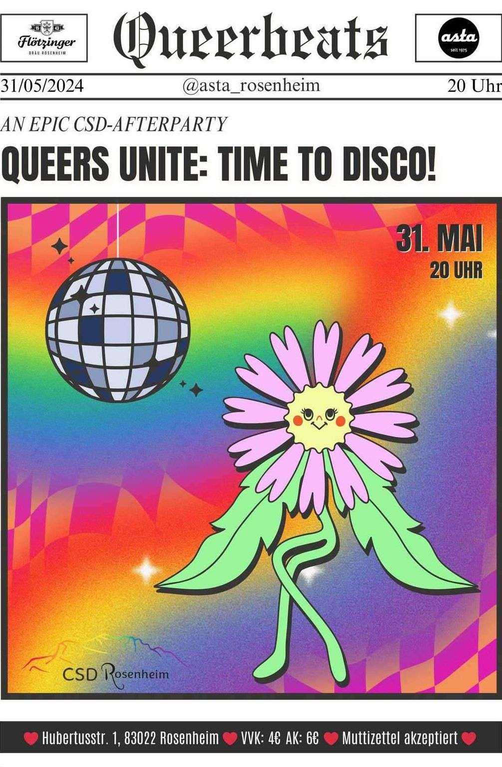CSD - Afterparty in der Asta-Kneipe Rosenheim