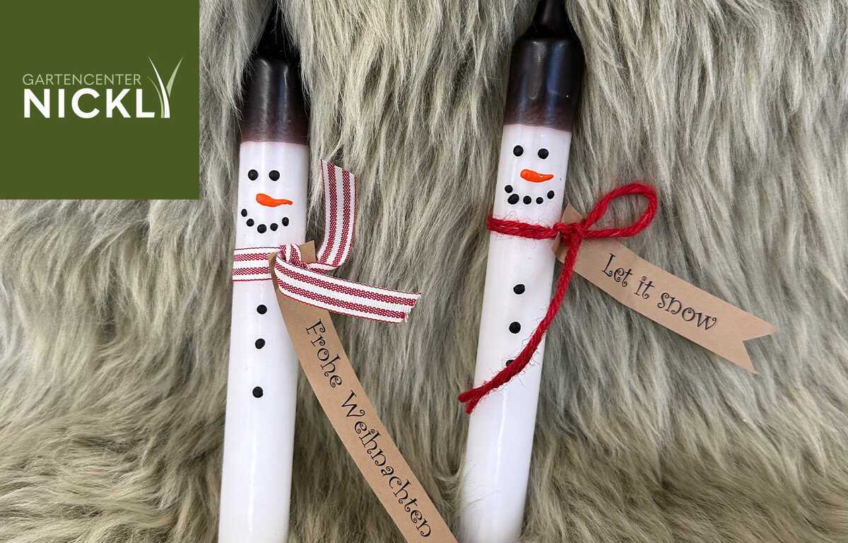 Weihnachtliches Kerzenziehen im Gartencenter Nickl Rosenheim