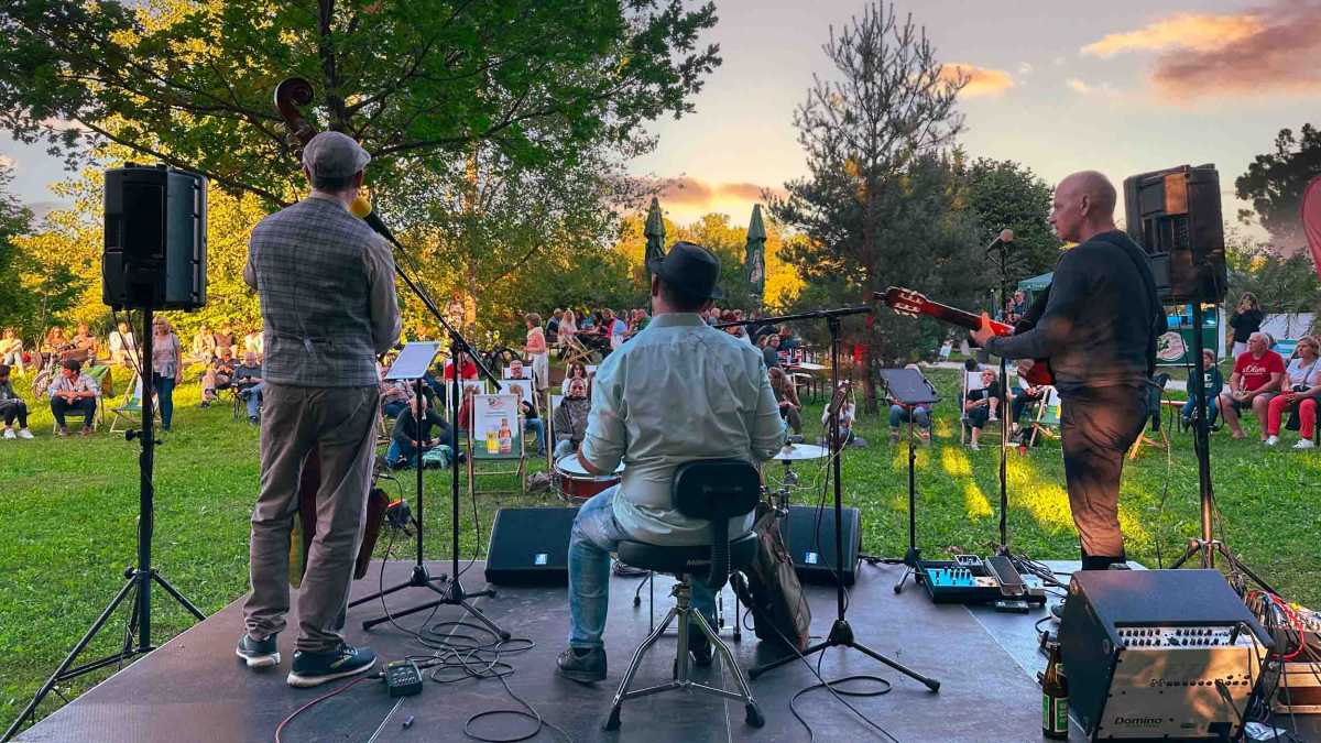 Rosenheimer Kulturstrand am Innspitz