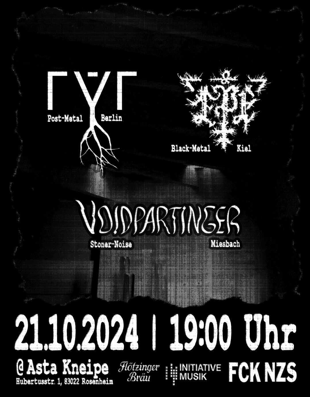 Rýr, Frost Pisse Elend, Voidpartinger in der Asta