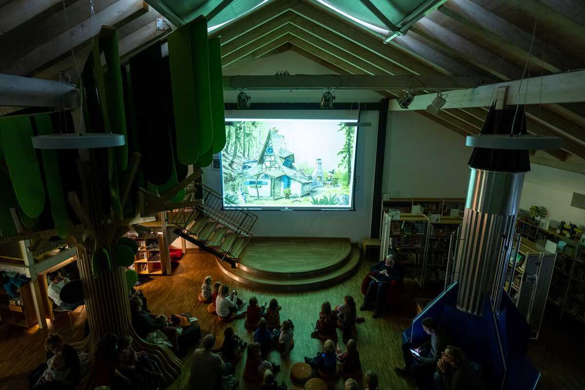 BilderbuchKinos für alle in der Stadtbibliothek