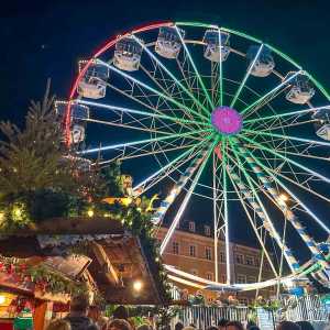 Christkindlmarkt Ludwigsplatz Riesenrad