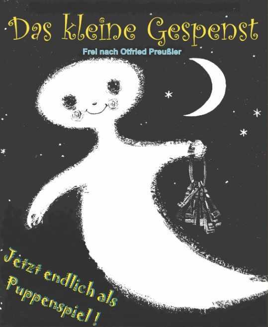 Puppentheater Kunterbunt spielt auf der Bühne im Lokschuppen