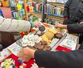 Adventsmarkt in der Stadtbibliothek Lebkuchen