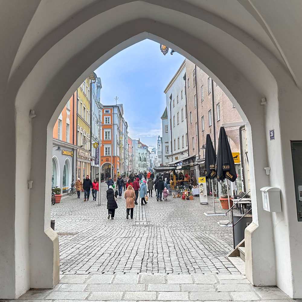 Treffpunkt Mittertor zur Stadtführung Marktgschichten