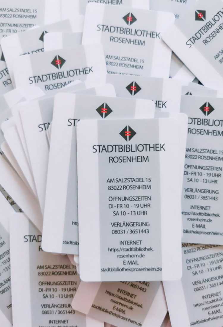 Bibliotheksausweis für ein Jahr verschenken