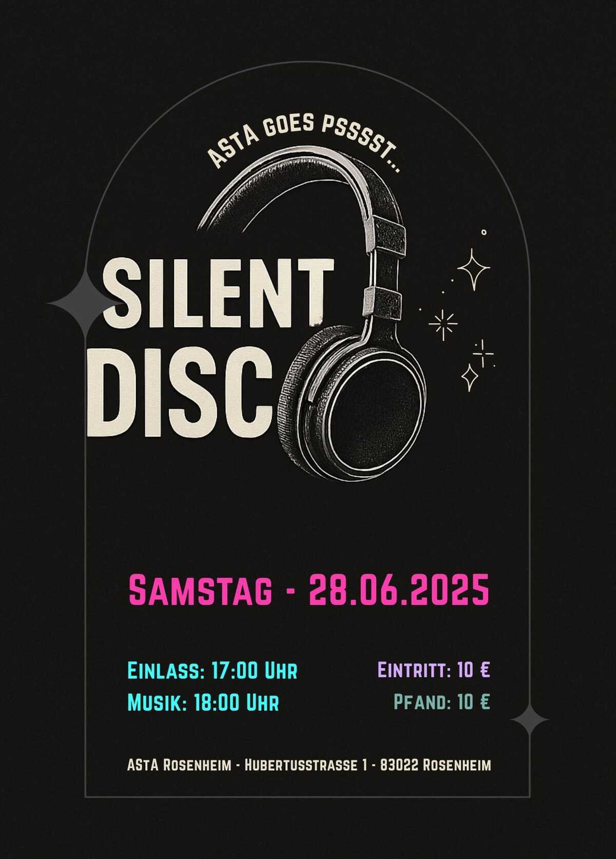 Silent Disco in der Asta-Kneipe