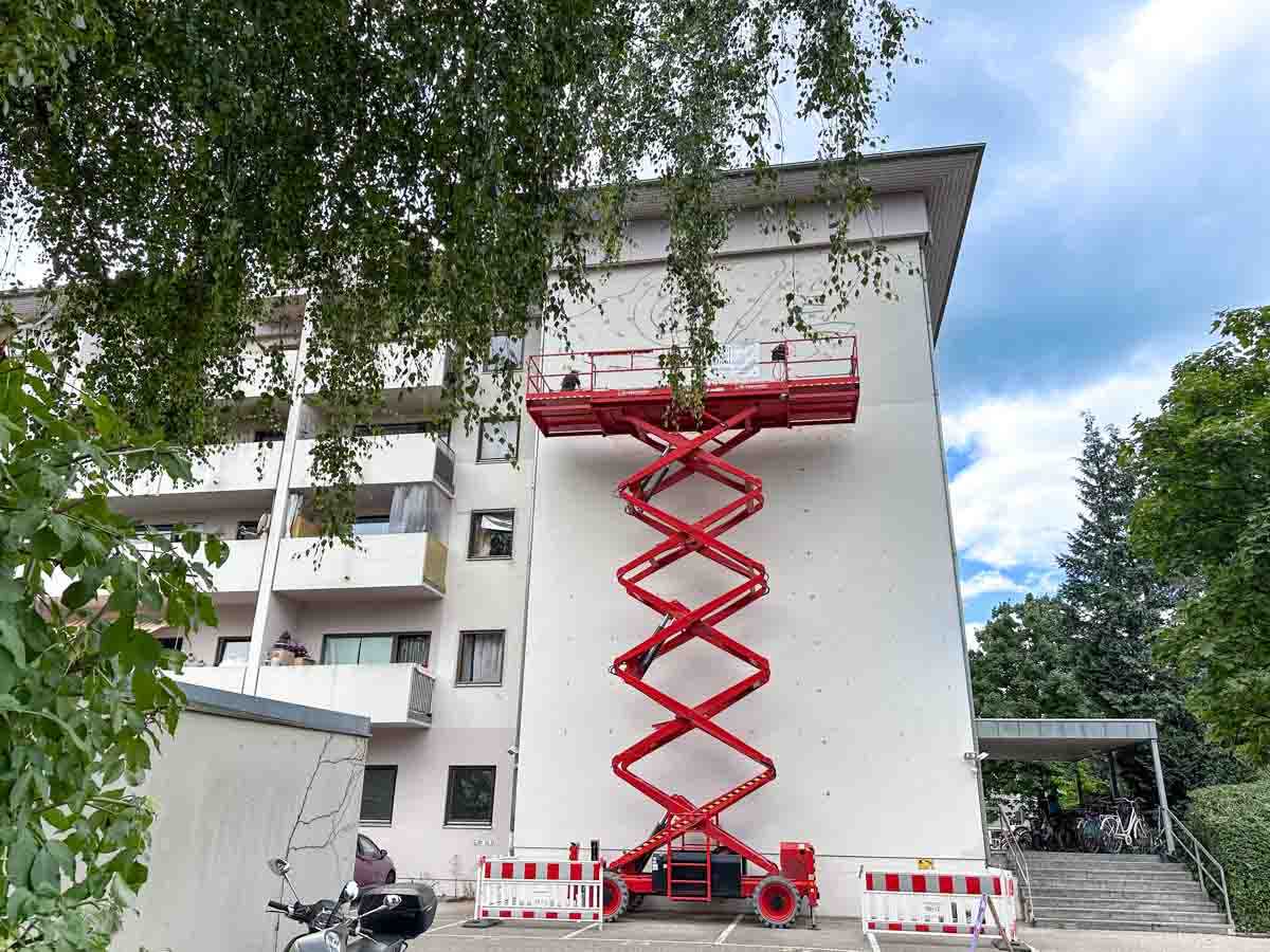 +transit art Wand Georgia Hill Rückseite Spitalstraße 6