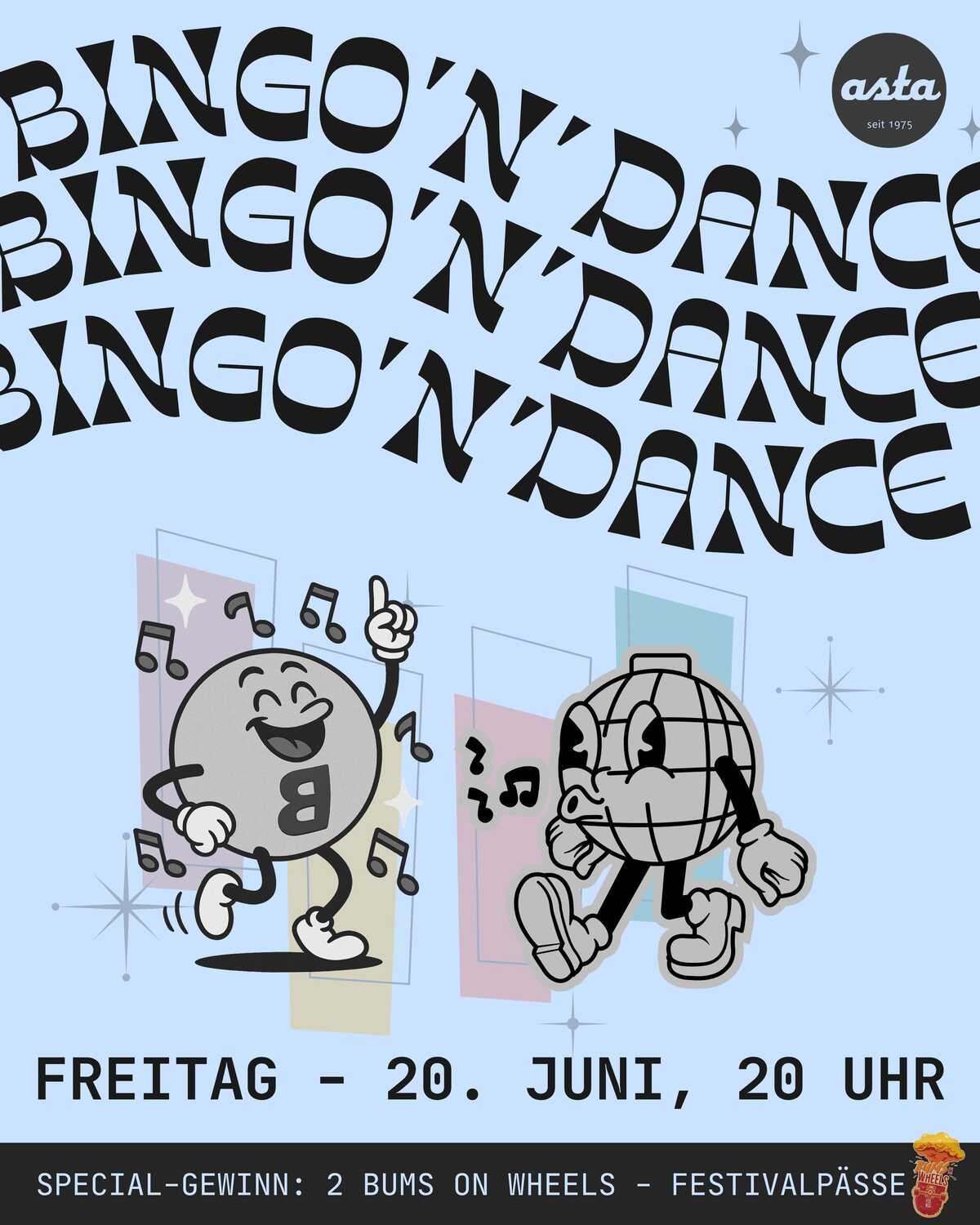 Bingo 'n Dance in der Asta-Kneipe
