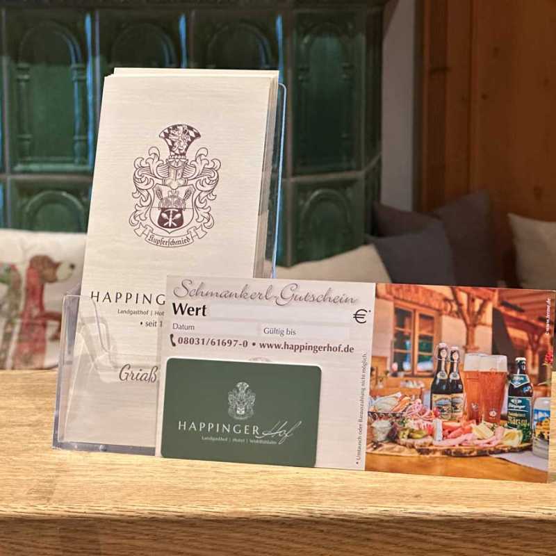 Restaurant- und/oder Hotelgutschein verschenken