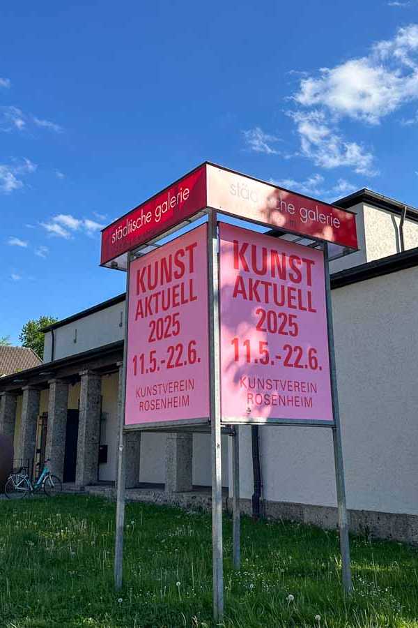 Kunstverein Rosenheim Jahresausstellung »Kunst Aktuell 2025«