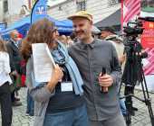 Bilder Eröffnung *transit art Rosenheim am Ludwigsplatz_03