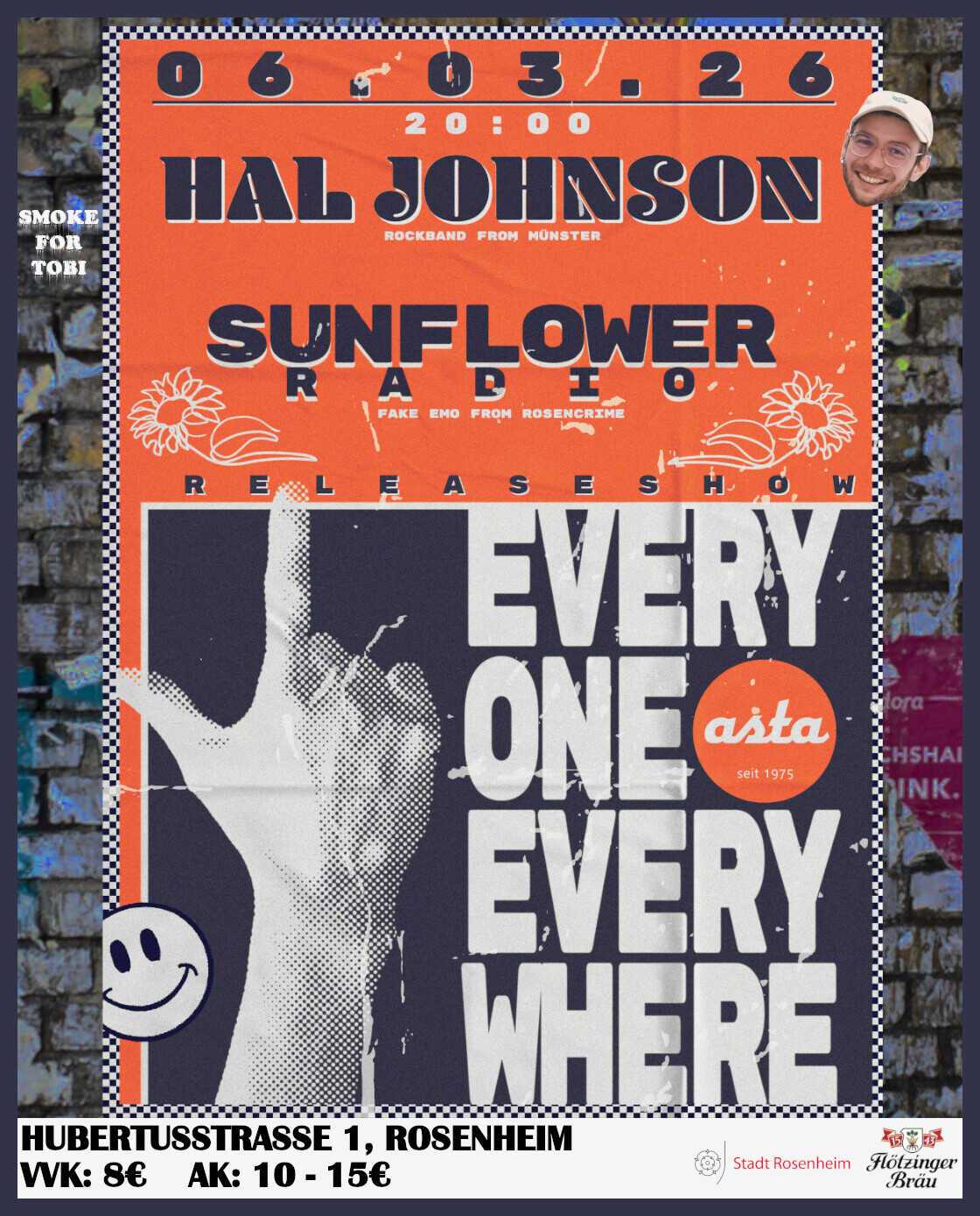 Hal Johnson & Sunflower Radio LIVE in der Asta