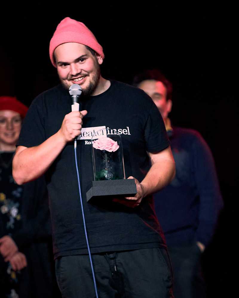 Rosenslam Poetry Slam in der Theaterinsel