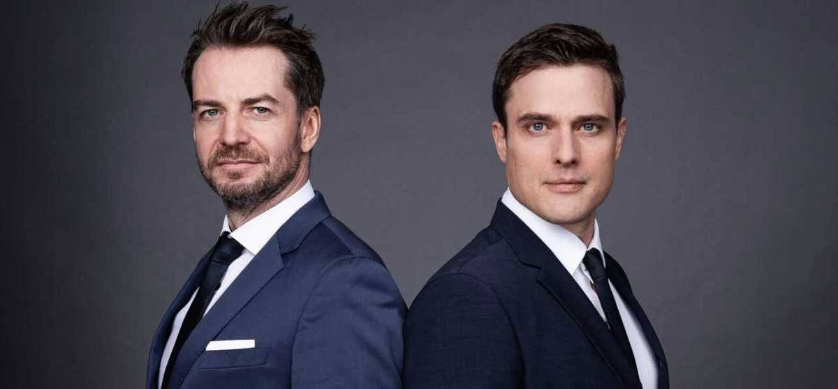 Alexander Stevens & Constantin Schreiber im KU'KO