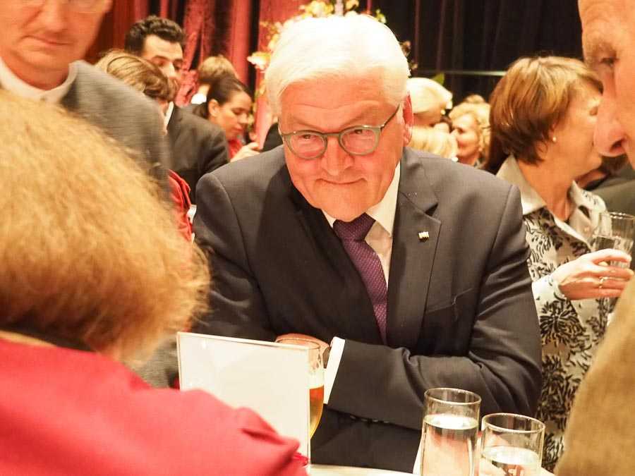 Bundespräsident Frank Walter Steinmeier im KuKo Rosenheim