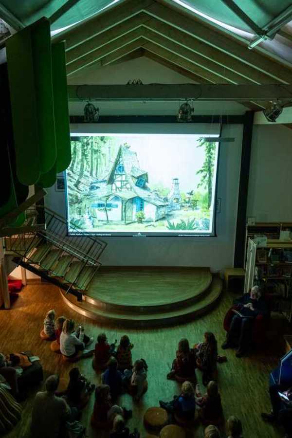 BilderbuchKinos für alle in der Stadtbibliothek