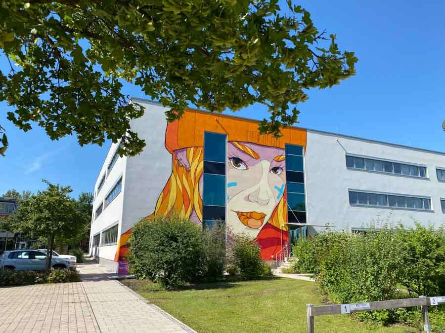 Transit Art Rosenheim - Wand Color my City