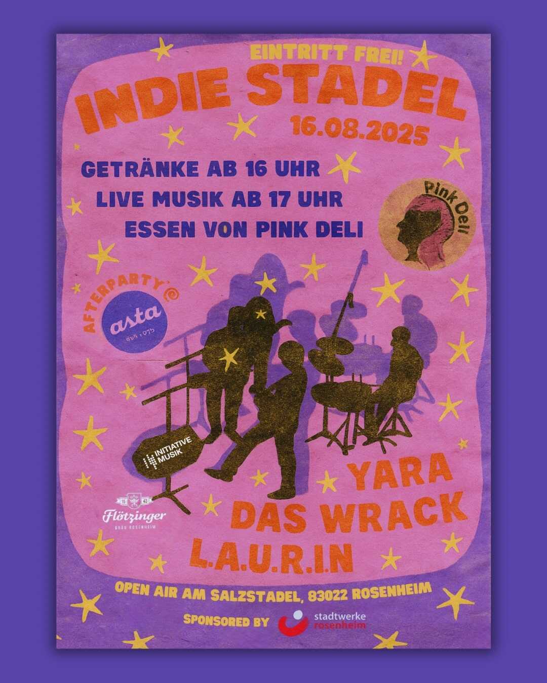 Indie-Stadl am Salzstadel Rosenheim // Afterparty in der Asta