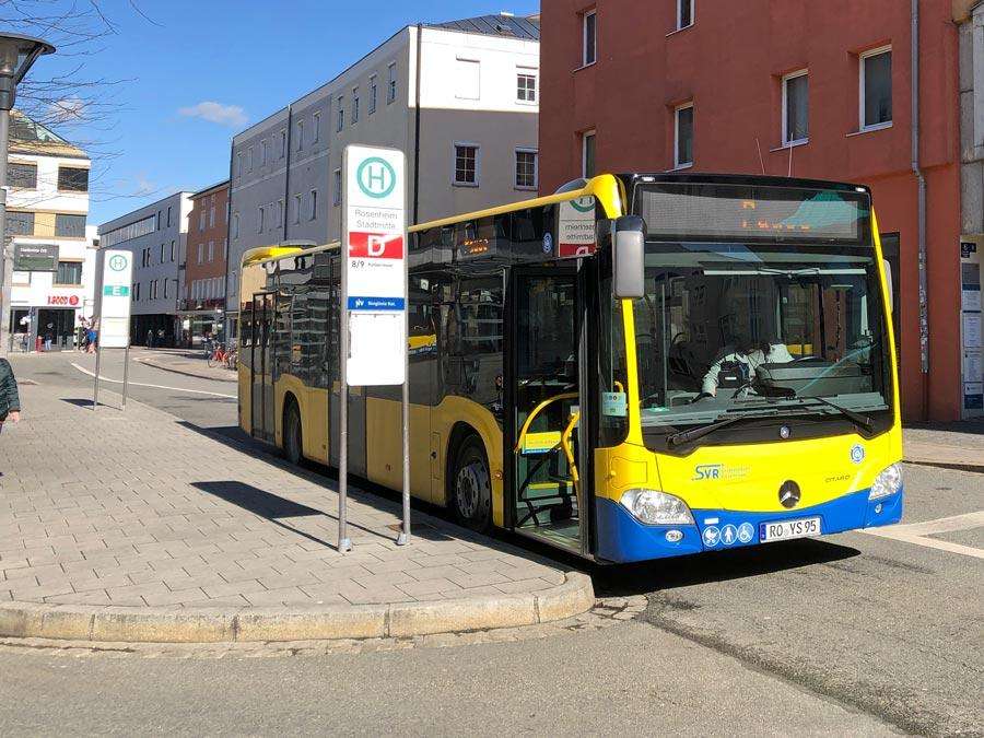 An allen Samstagen für 1€ beliebig oft Bus fahren im Stadtgebiet Rosenheim