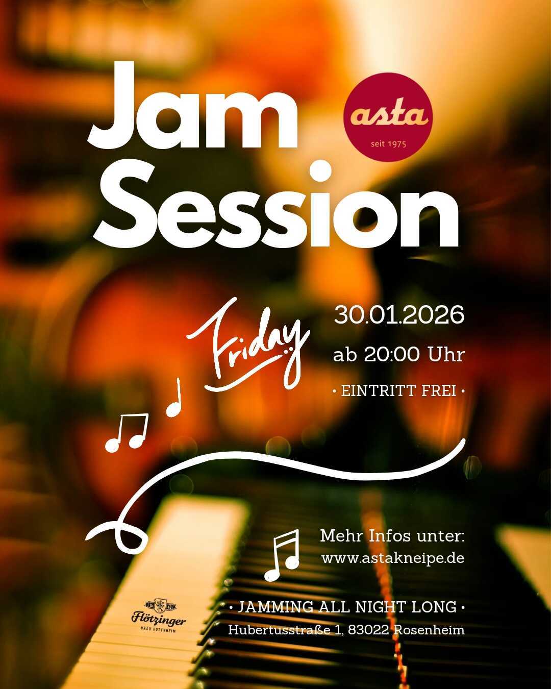 Jam Session in der Asta-Kneipe