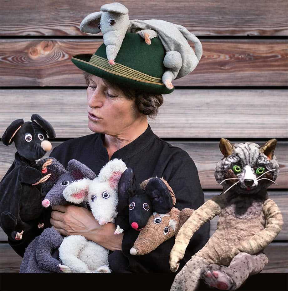 Kindertheater »Katz und Maus - Krach im Dach« Bühne im Lokschuppen